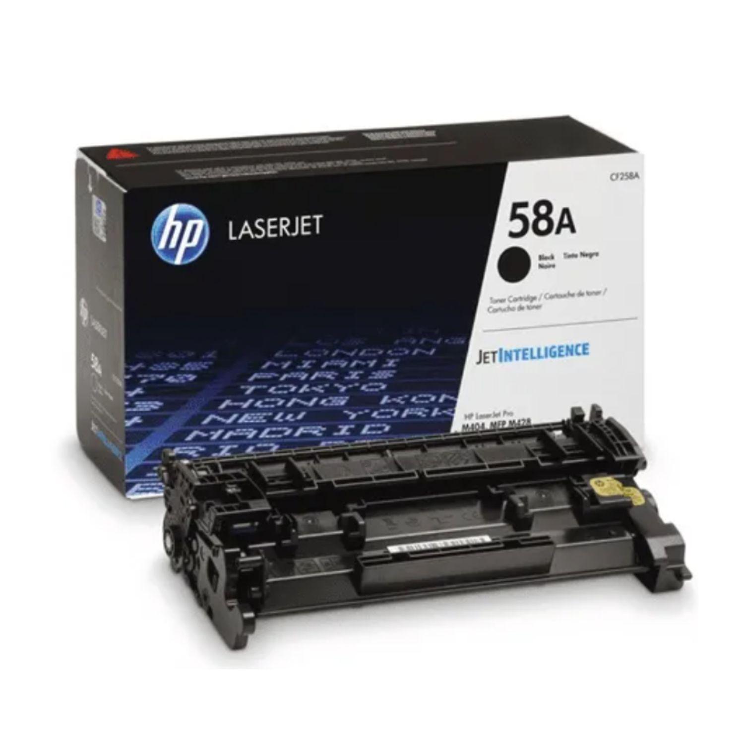 TONER HP CF258A NEGRO ORIGINAL (58A) PARA IMPRESORAS LASERJET PRO - 2