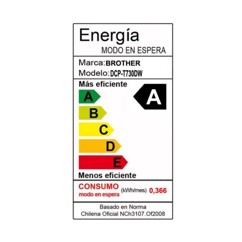 IMPRESORA MULTIFUNCION BROTHER DCP-T730DW - 10