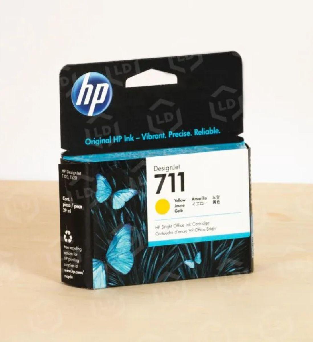 TINTA HP 711 AMARILLO ORIGINAL CZ132A 29 ML - 2