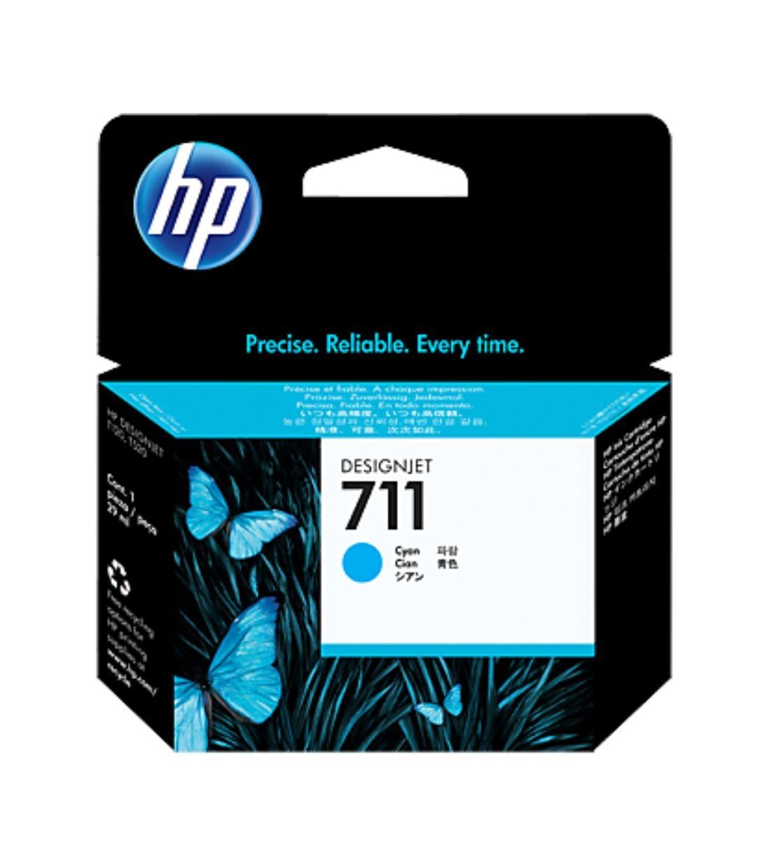 TINTA HP 711 CARTUCHO CYAN ORIGINAL (CZ130A) - 1