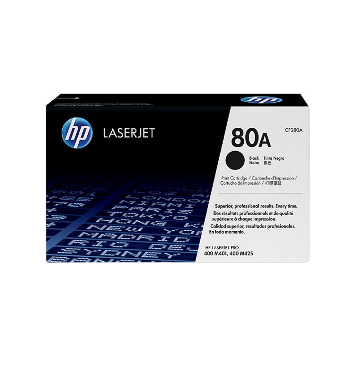 TONER HP CF280A (80A) NEGRO ORIGINAL - 2