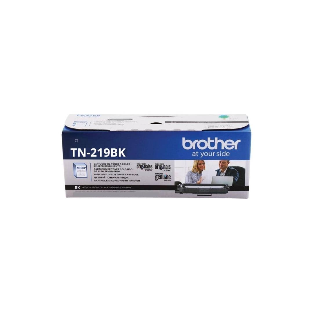 TONER BROTHER TN-219BK NEGRO ORIGINAL ALTO RENDIMIENTO - 1