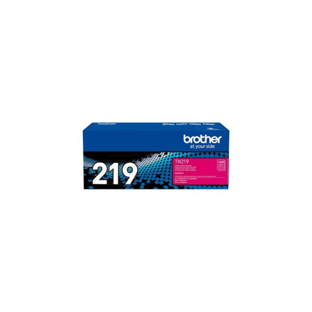 TONER BROTHER TN-219M MAGENTA ORIGINAL ALTO RENDIMIENTO - 1