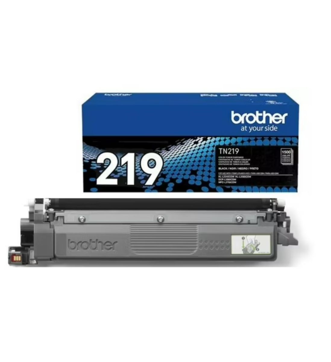 PACK 4 COLORES BROTHER TN-219 NEGRO, CYAN, MAGENTA, AMARILLO ORIGINALES - 2