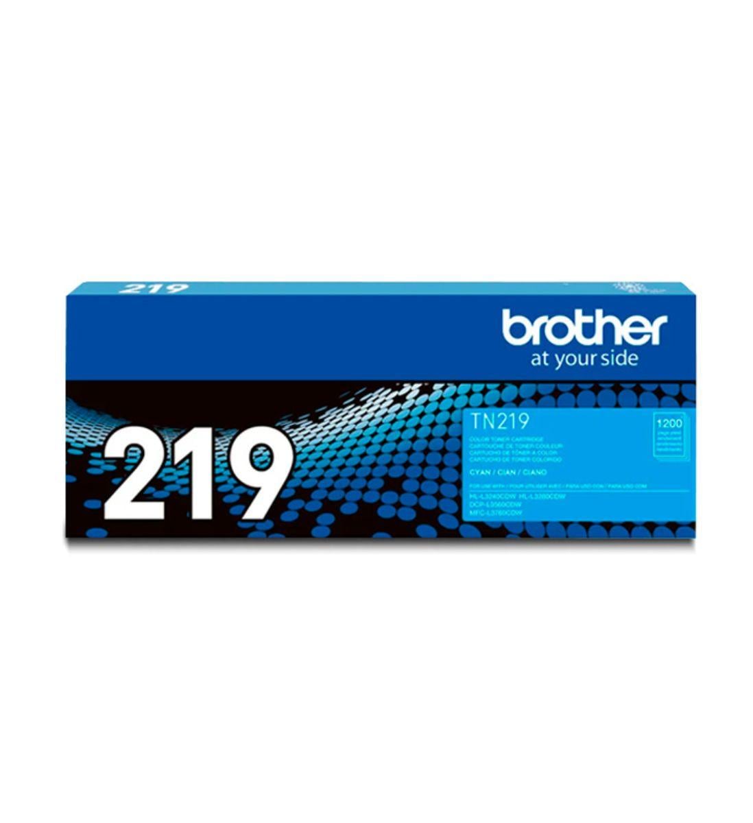 TONER BROTHER TN-219C CYAN ORIGINAL ALTO RENDIMIENTO - 2