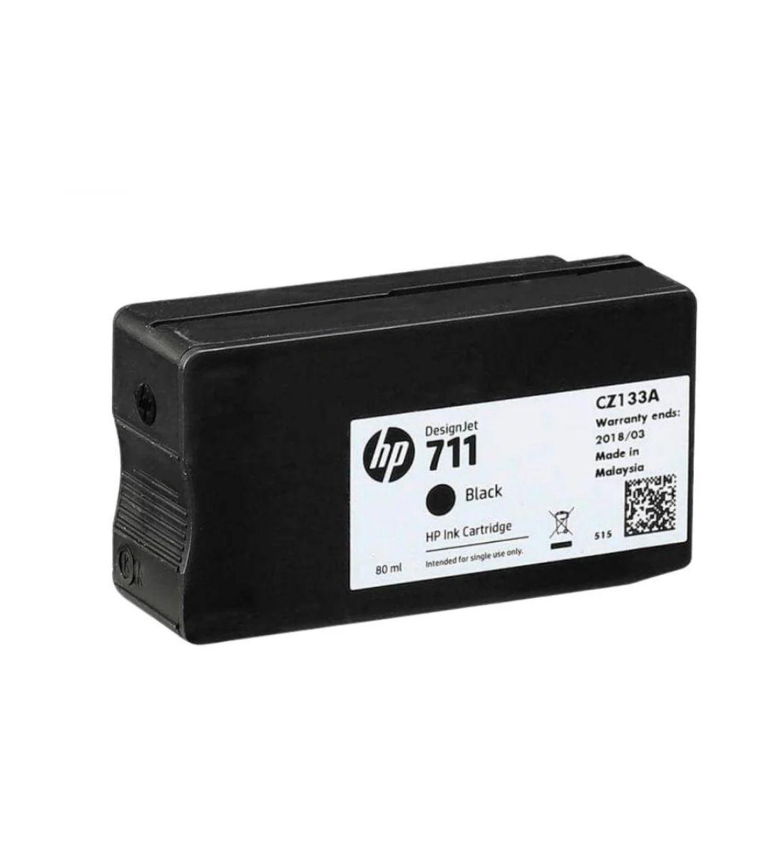 TINTA HP 711 NEGRO CZ129A BOTELLA ORIGINAL 38 ML - 2