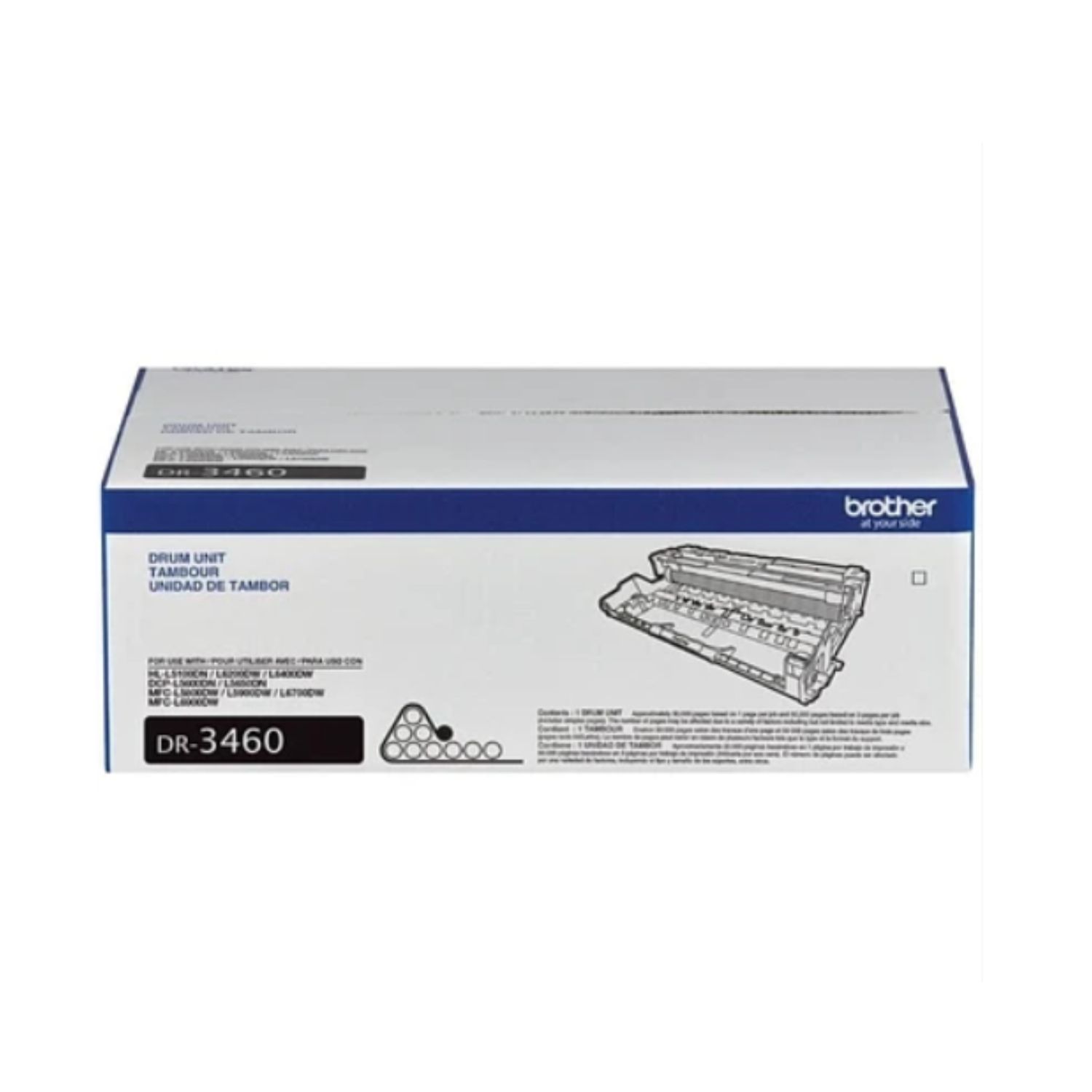 TAMBOR BROTHER DR-3460 ORIGINAL ALTO RENDIMIENTO - 4