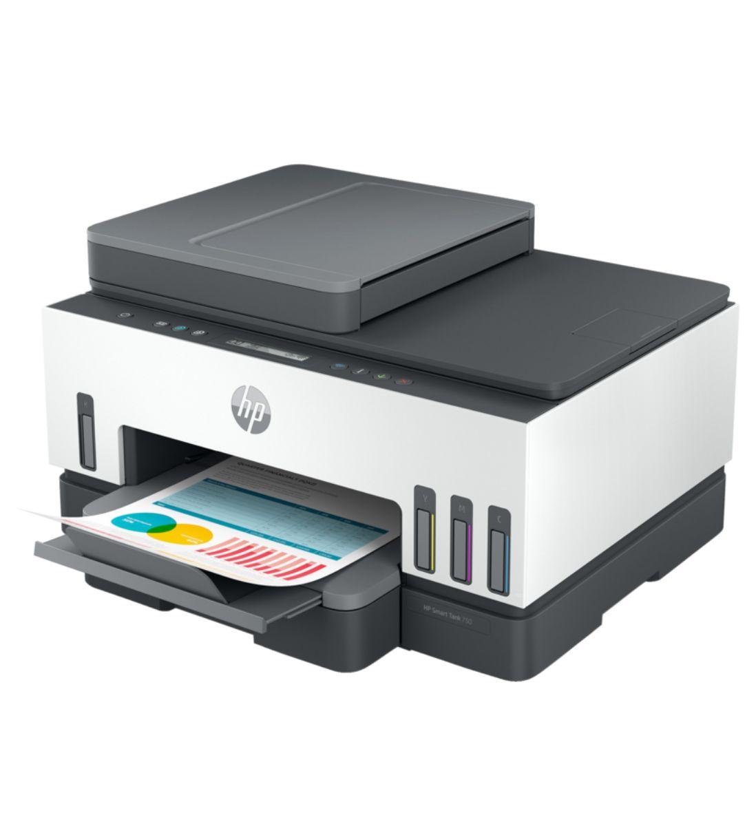 IMPRESORA HP SMART TANK 750 6UU47A MULTIFUNCIONAL ALTA CAPACIDAD - 7