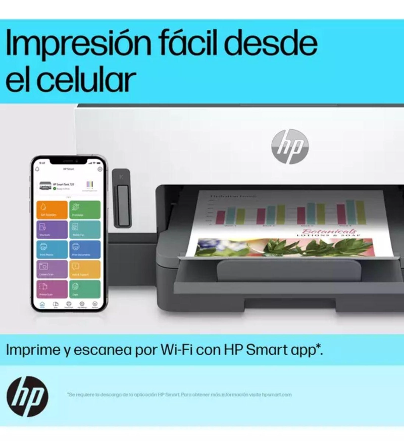 IMPRESORA HP SMART TANK 720 (6UU46A) - 10