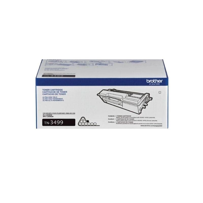 BROTHER TONER TN-3499 NEGRO ORIGINAL ALTO RENDIMIENTO - 2