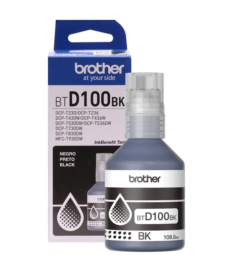 BROTHER PACK TINTAS BTD100 BK/C/M/Y 4 COLORES - 7