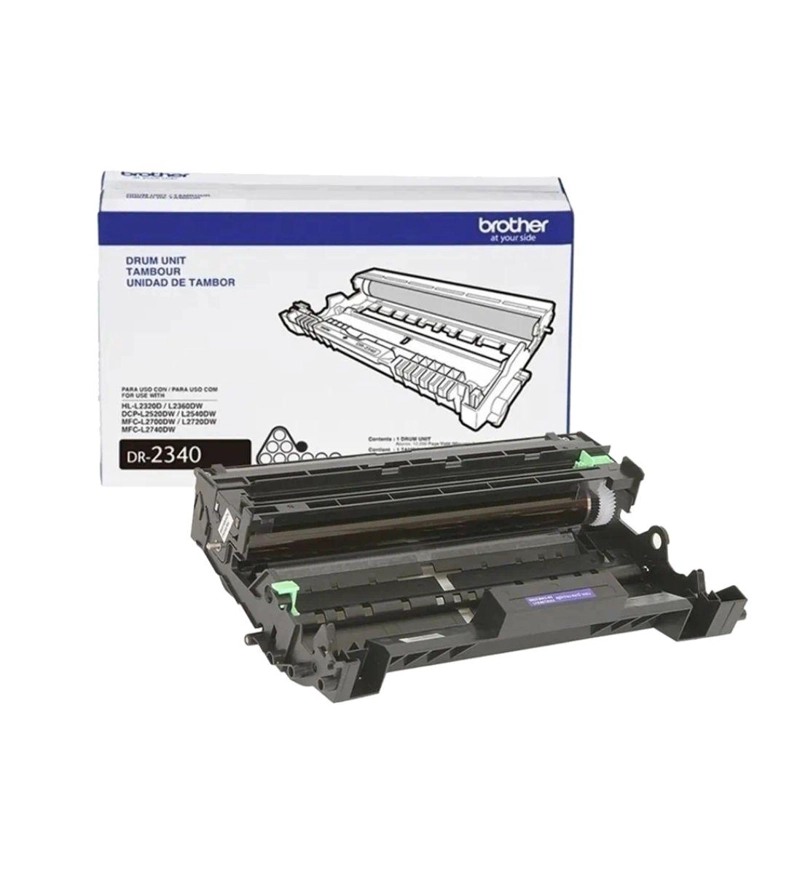 PACK TONER BROTHER TN-2340 + DRUM DR-2340 UNIDAD DE IMAGEN - 3