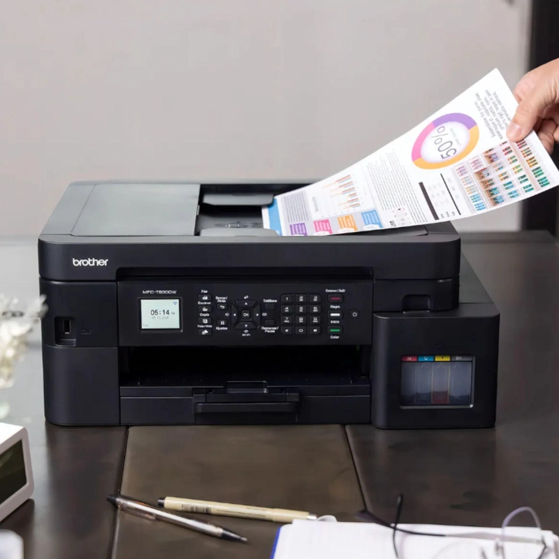 BROTHER MFC-T930DW IMPRESORA MULTIFUNCION IMPRIME COPIA ESCANER FAX - 6