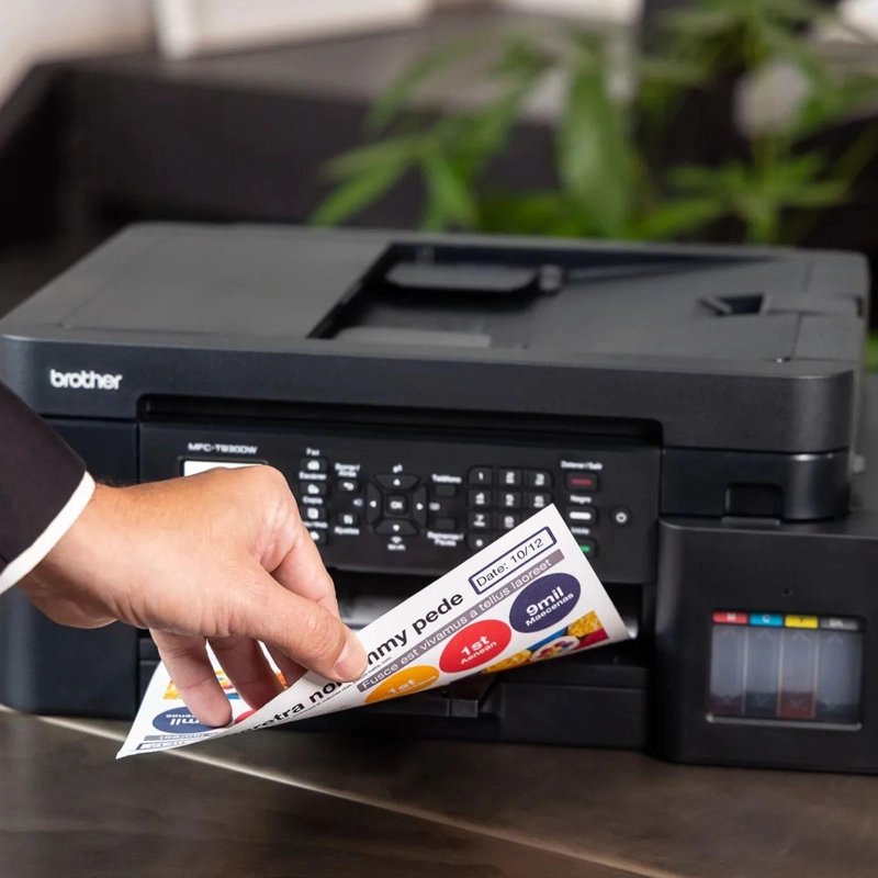 BROTHER MFC-T930DW IMPRESORA MULTIFUNCION IMPRIME COPIA ESCANER FAX - 7