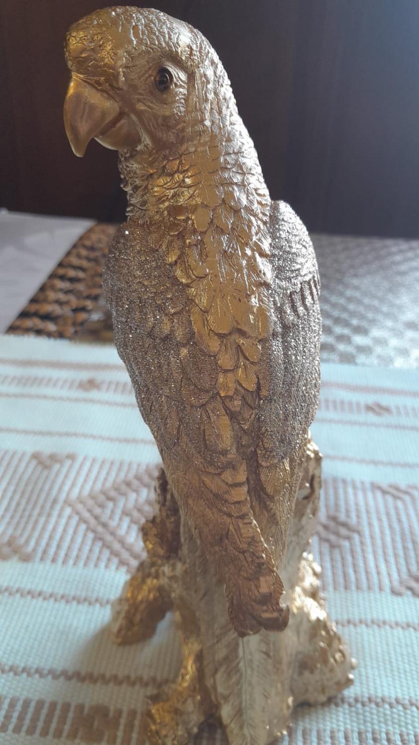 FIGURA DE LORO EN DORADO - 1