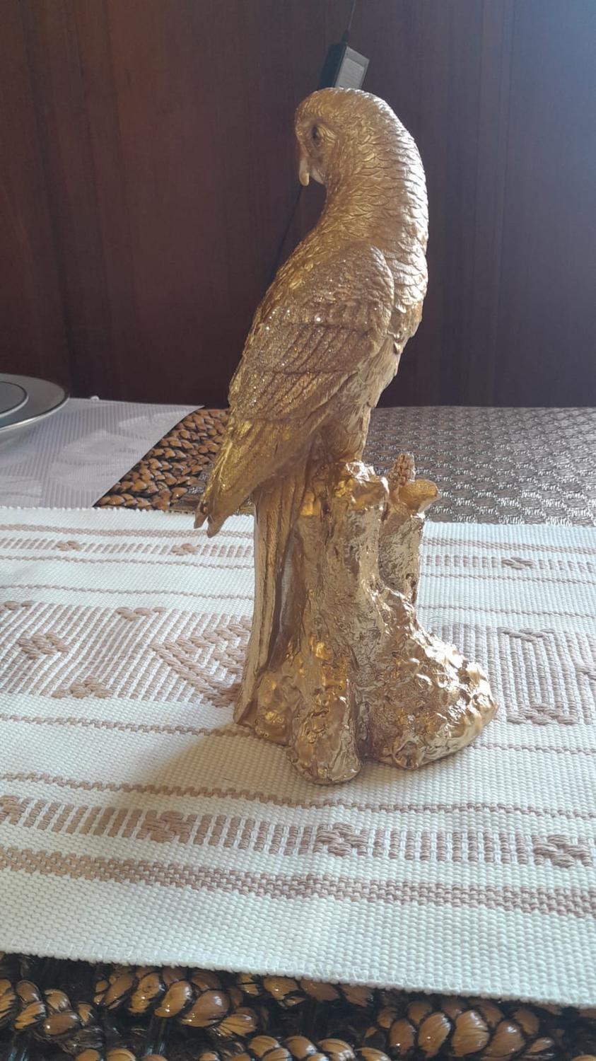 FIGURA DE LORO EN DORADO - 2