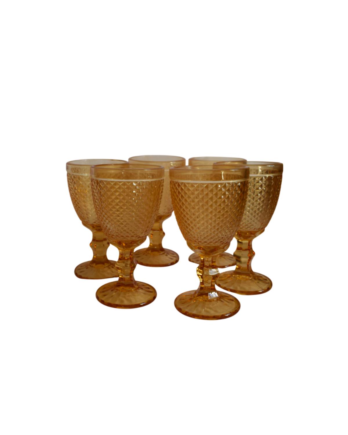 6 COPAS VINERAS NARANJO - 1