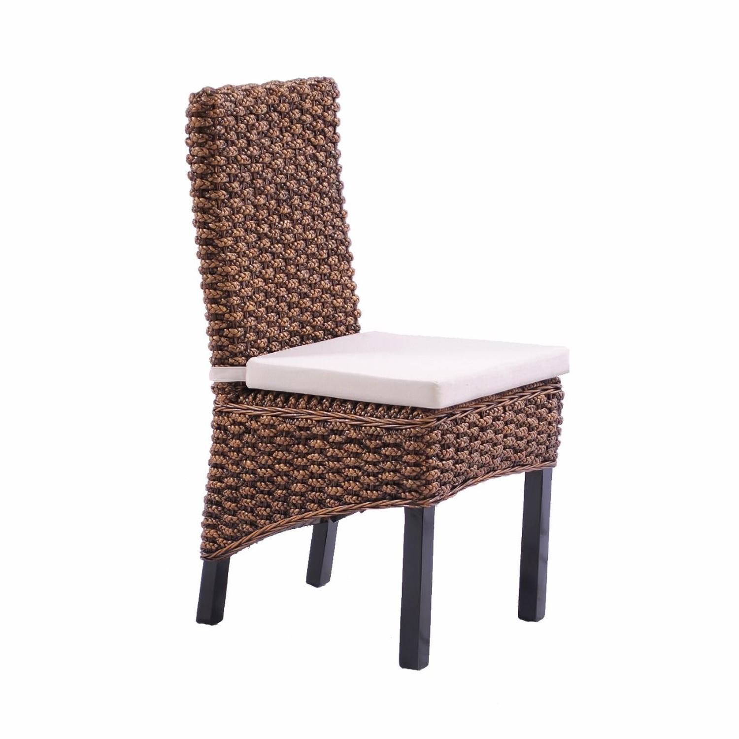SILLA DE COMEDOR JACINTO, RATTAN NATURAL - 1