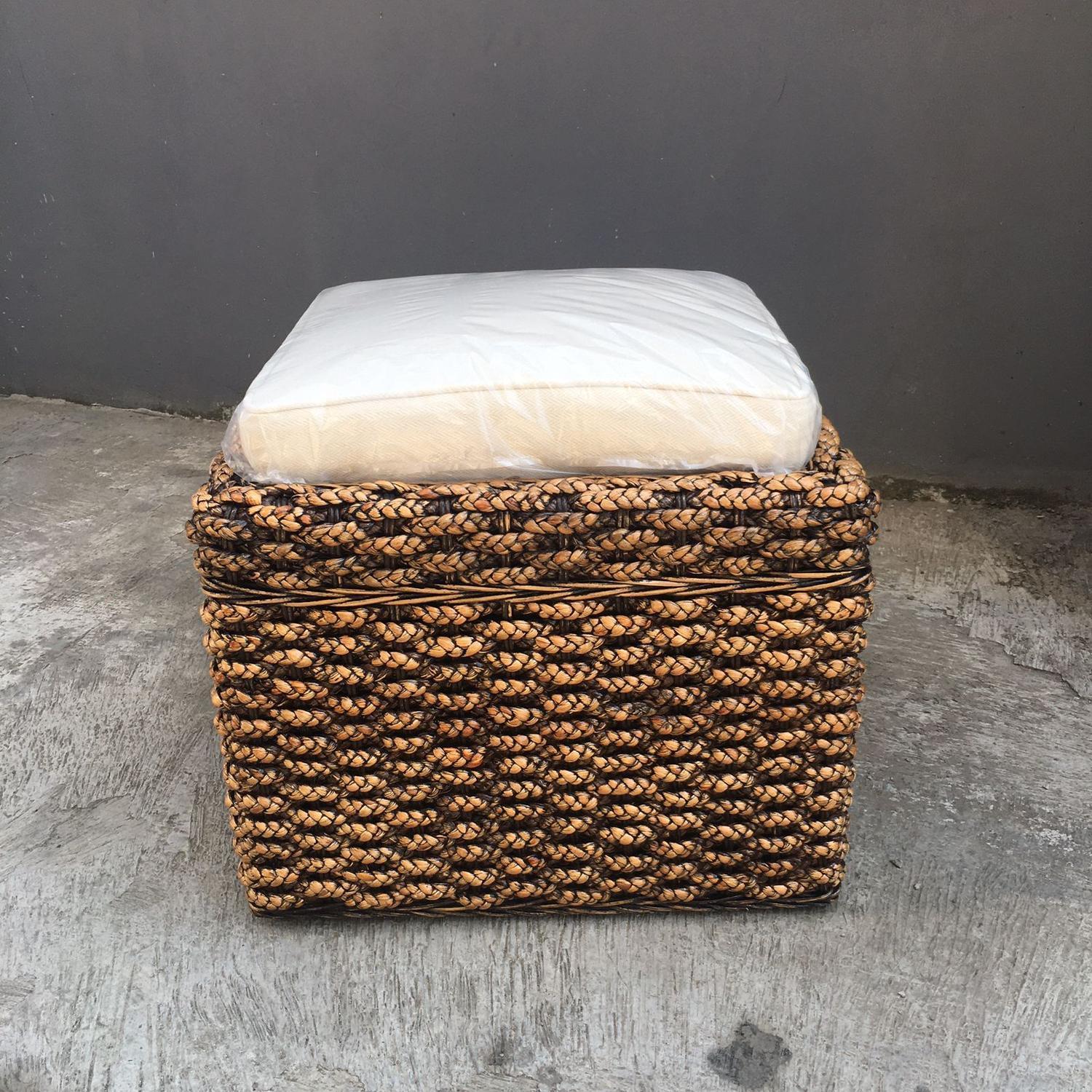 JUEGO DE TERRAZA KUTA RATTAN NATURAL JACYNTO 3 CUERPOS - 5