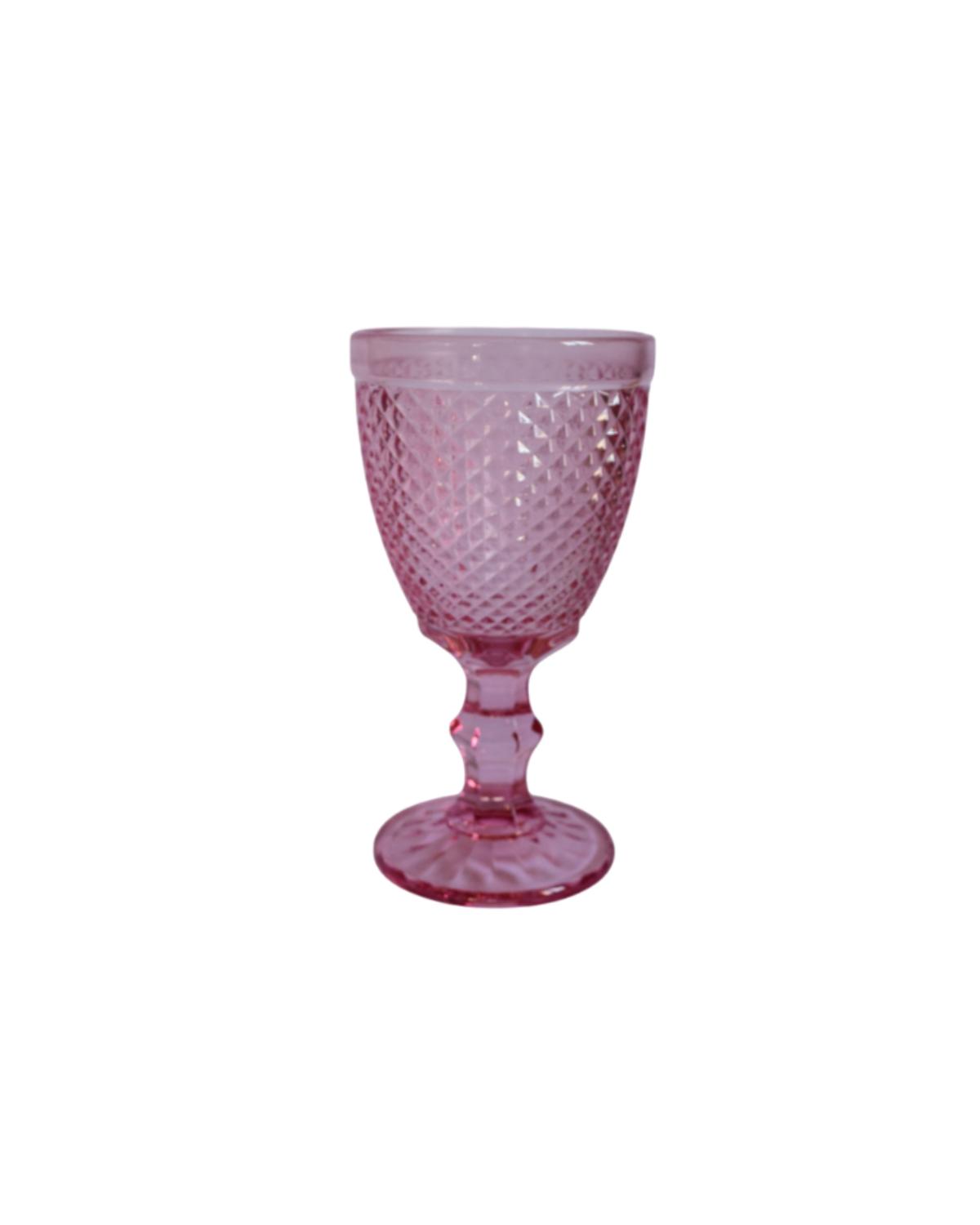 6 COPAS VINERAS ROSADAS CATEDRAL - 3