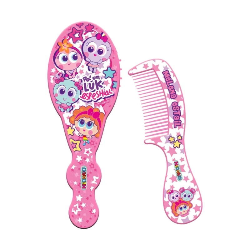 SET INFANTIL DISTROLLER CEPILLO Y PEINETA PARA CABELLO - 1