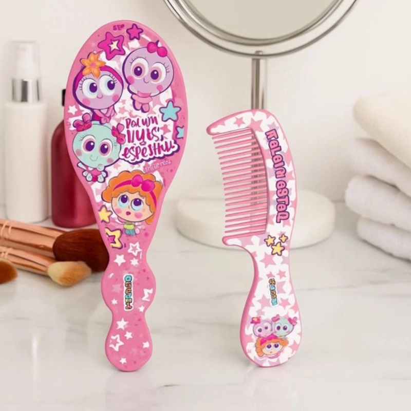 SET INFANTIL DISTROLLER CEPILLO Y PEINETA PARA CABELLO - 3