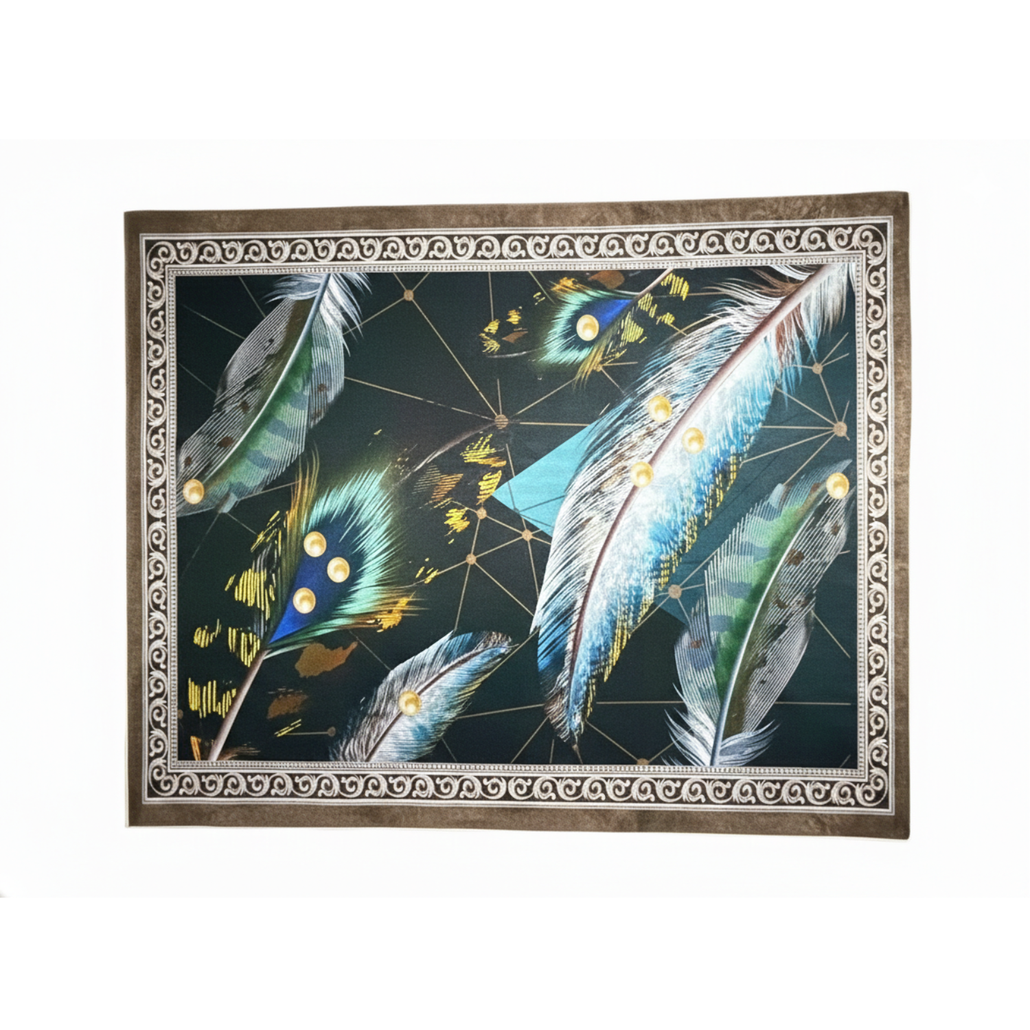 ALFOMBRA ANTIDESLIZANTE HOGAR 180X200 CM DECORATIVA INTERIOR - 4