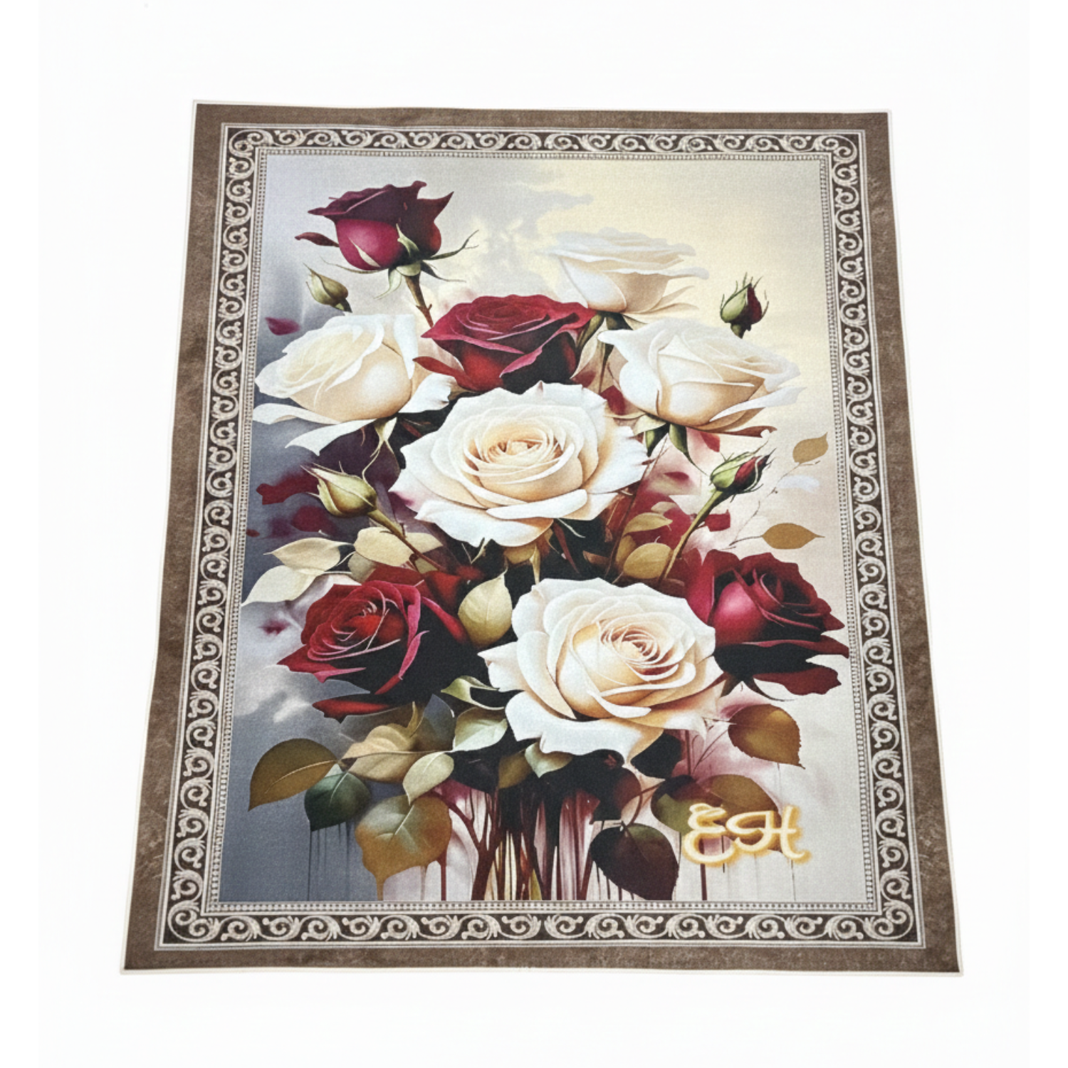 ALFOMBRA ANTIDESLIZANTE HOGAR 180X200 CM DECORATIVA INTERIOR - 4