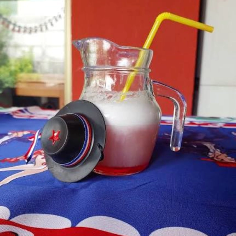 JARRA LORITO DE VIDRIO 500 ML PARA TERREMOTO FIESTAS PATRIAS - 5