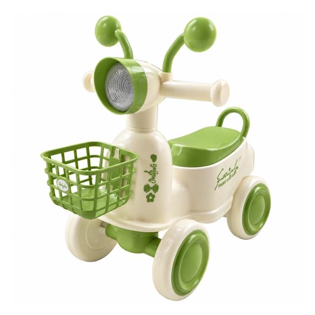 CORREPASILLOS INFANTIL TIPO SCOOTER CON CANASTO Y LUCES SONIDO - 1
