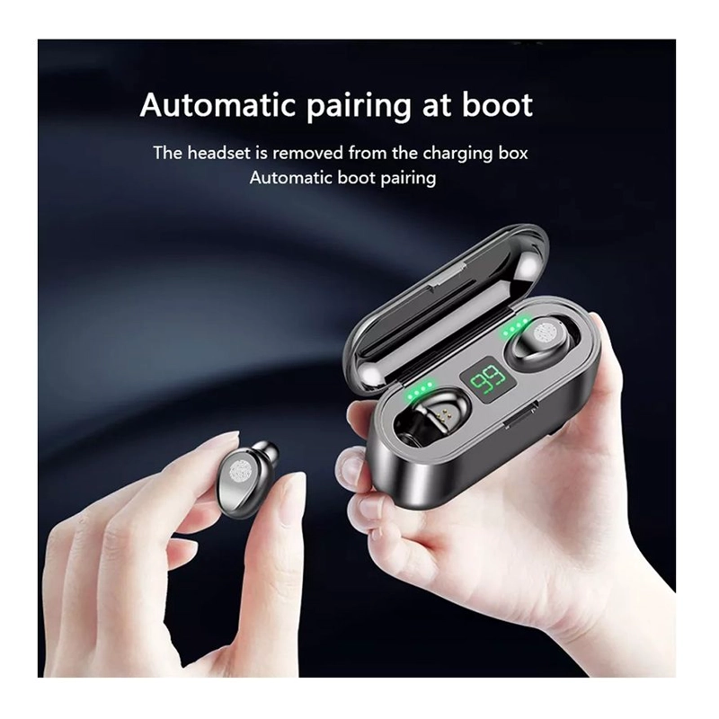 AUDÍFONOS IN EAR F9 5.0 BLUETOOTH 5.0 - 5
