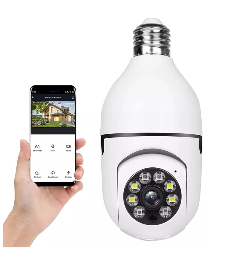 CAMARA INTELIGENTE WIFI VISION PANORAMICA 360° CONTROL REMOTO VISION NOCTURNA DETECCION MOVIMIENTO - 2