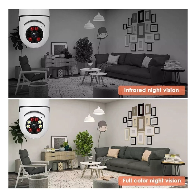 CAMARA INTELIGENTE WIFI VISION PANORAMICA 360° CONTROL REMOTO VISION NOCTURNA DETECCION MOVIMIENTO - 4