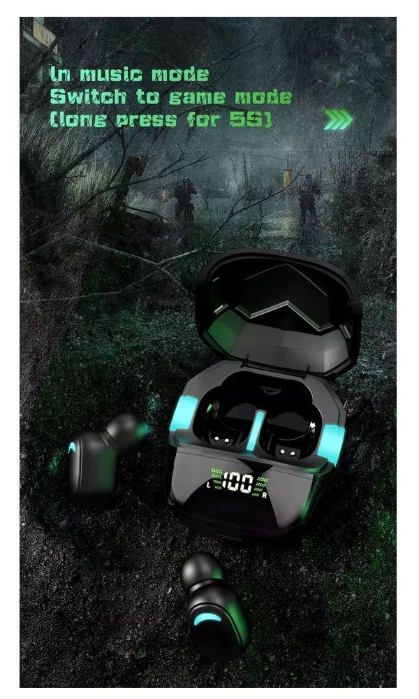 AUDÍFONOS GAMER HEADSET G7S V51 BLUETOOTH - 5