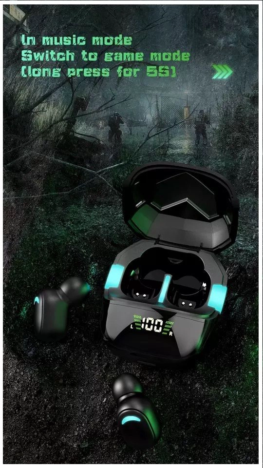 AUDÍFONOS GAMER HEADSET G7S V51 BLUETOOTH - 8