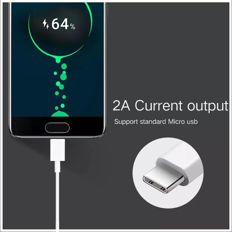 CABLE CARGADOR Y DATOS USB TIPO C DE 1 METRO PARA SAMSUNG XIAOMI - 7