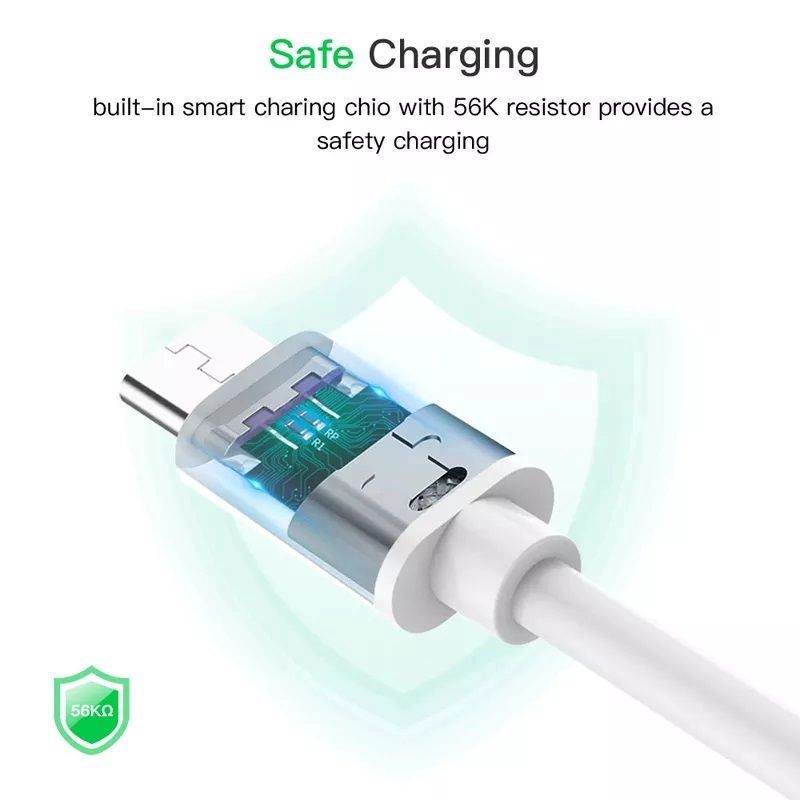 CABLE CARGADOR Y DATOS USB TIPO C DE 1 METRO PARA SAMSUNG XIAOMI - 8
