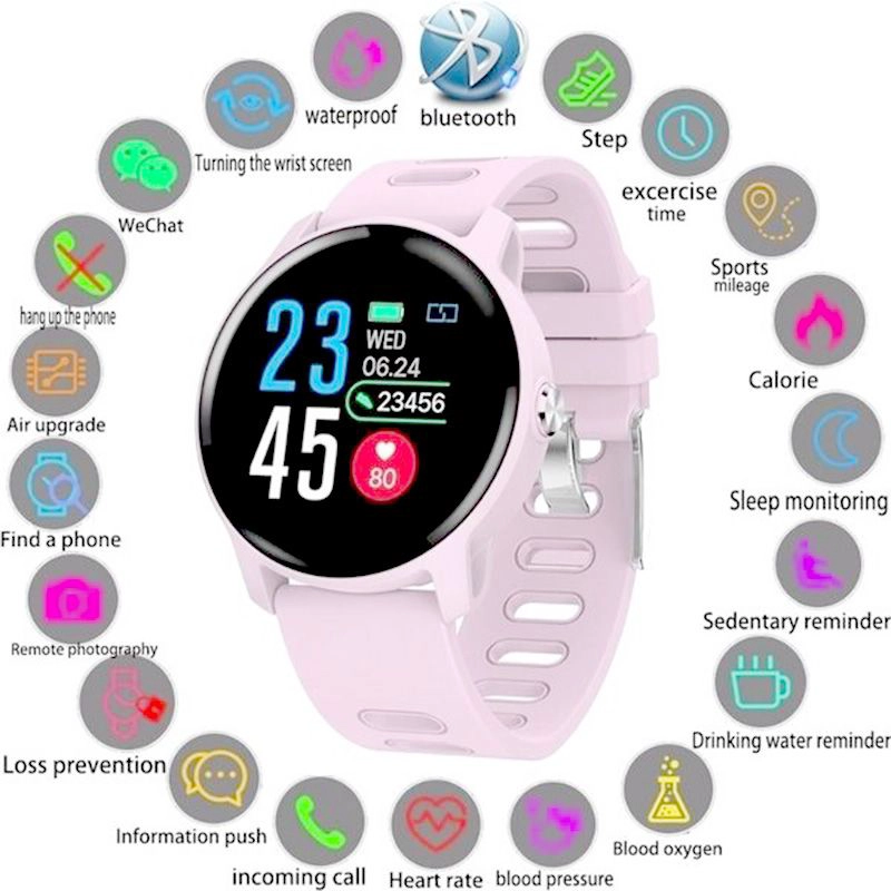 RELOJ INTELIGENTE SMARTWATCH BLUETOOTH ZL02 SPORTS FITNESS - 3