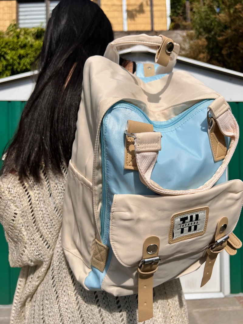MOCHILA FEMENINA DISEÑO CLASICO A PRUEBA DE AGUA 37 LITROS - 4