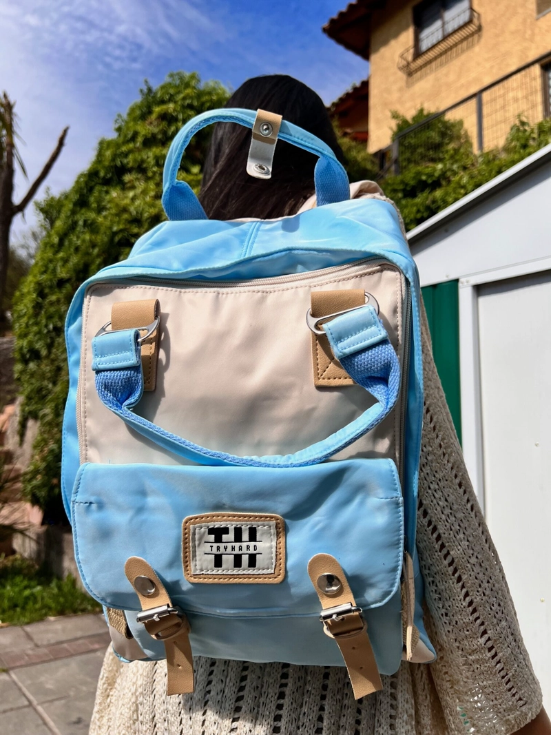 MOCHILA FEMENINA DISEÑO CLASICO A PRUEBA DE AGUA 37 LITROS - 3