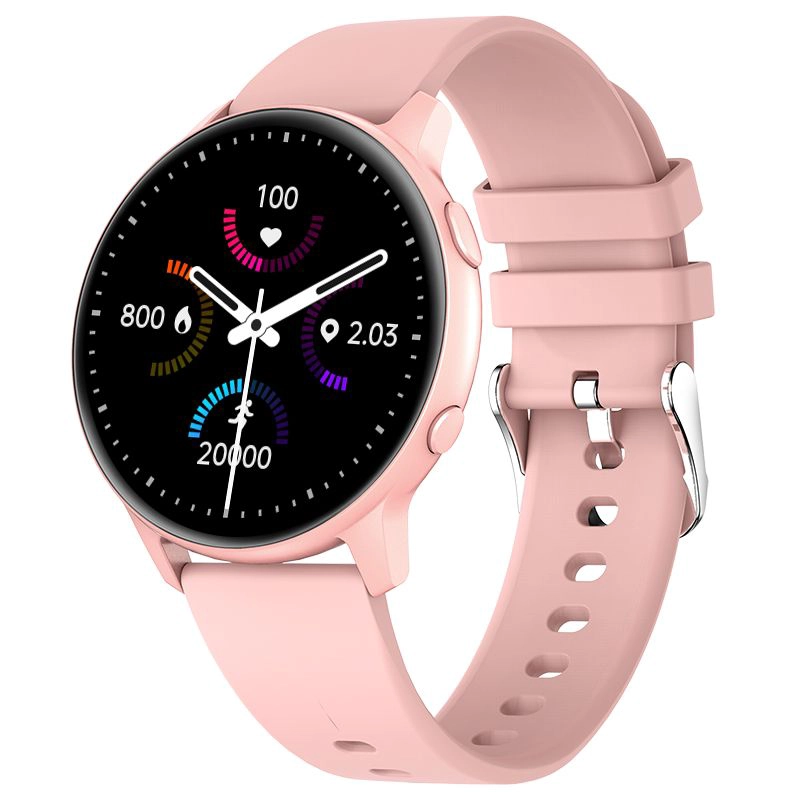 SMARTWATCH ZL02 AZUL BLUETOOTH SPORTS FITNESS - 4
