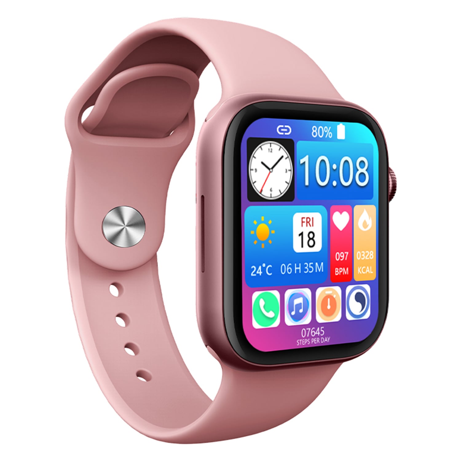 SMARTWATCH GS8 41MM ROSADO BLUETOOTH SERIES 8