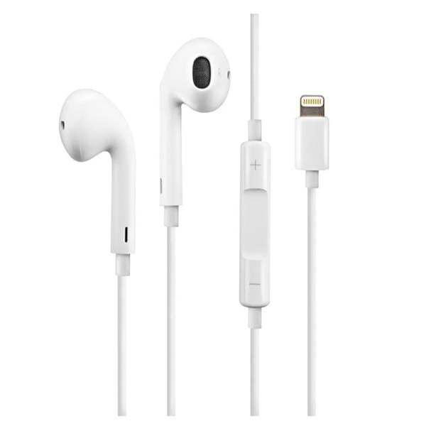AUDÍFONOS MANOS LIBRES LIGHTNING EARPHONES IPHONE CONECTOR - 2