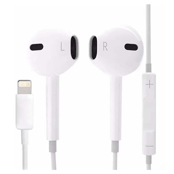 AUDÍFONOS MANOS LIBRES LIGHTNING EARPHONES IPHONE CONECTOR - 3