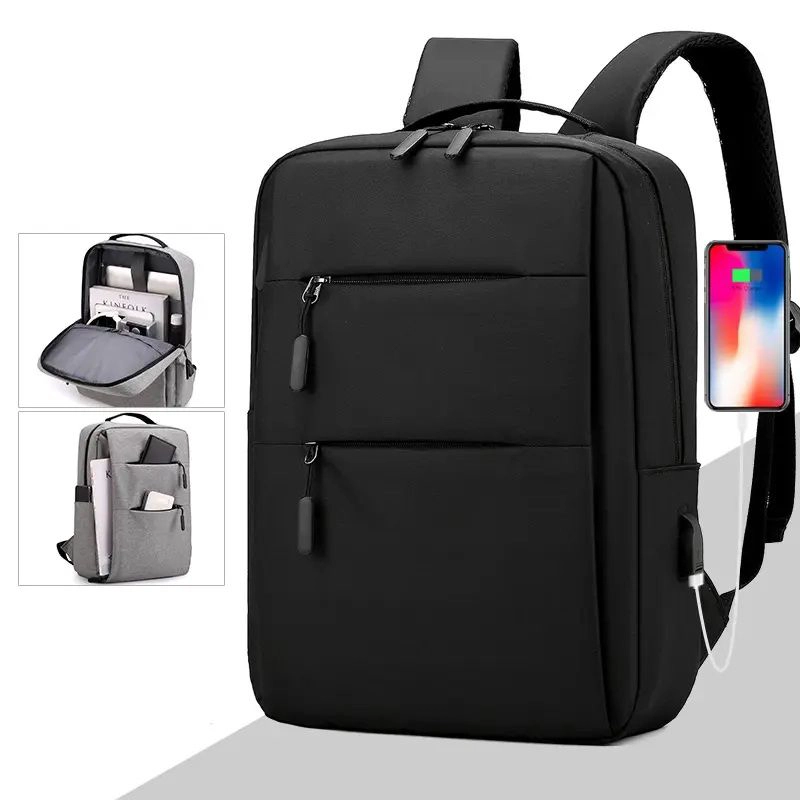 MOCHILA MULTIFUNCIONAL LAPTOP IMPERMEABLE CON PUERTO USB 35 LITROS - 2