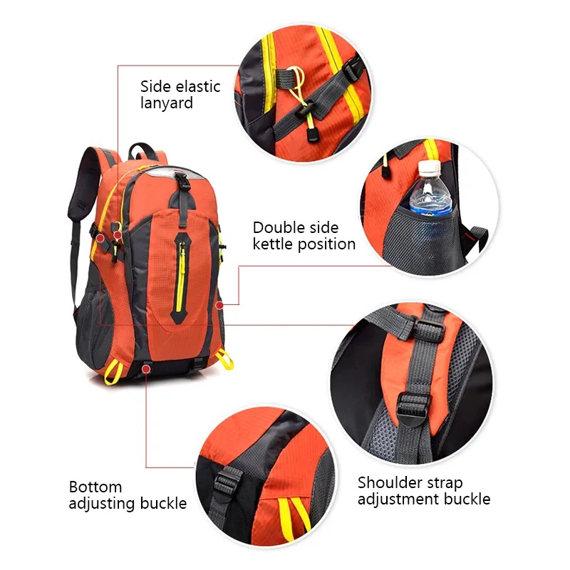 MOCHILA MULTIFUNCIONAL OUTDOOR IMPERMEABLE PARA NOTEBOOK Y VIAJES - 3