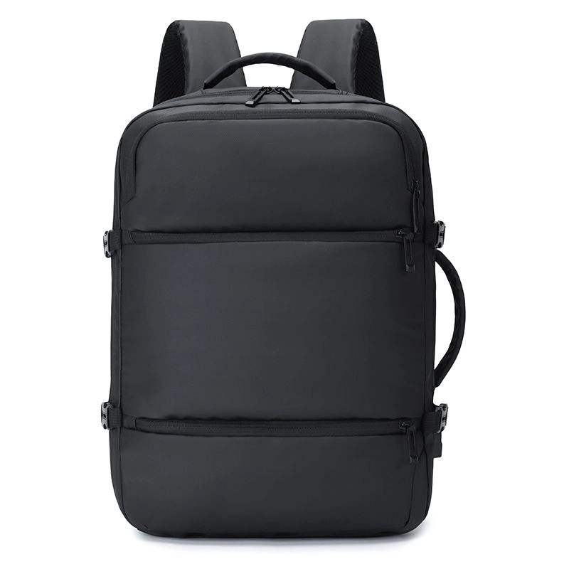 MOCHILA MULTIFUNCIONAL DE VIAJE, ESTUDIO O NEGOCIOS IMPERMEABLE CON PUERTO USB 37 LITROS POLIESTER - 1