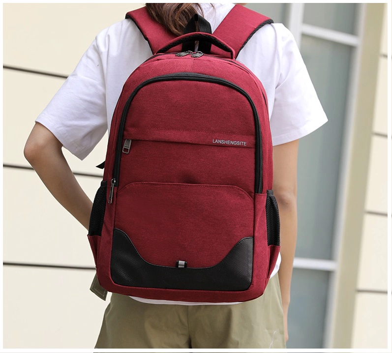 MOCHILA MULTIFUNCIONAL LAPTOP IMPERMEABLE CON PUERTO USB 35 LITROS - 4