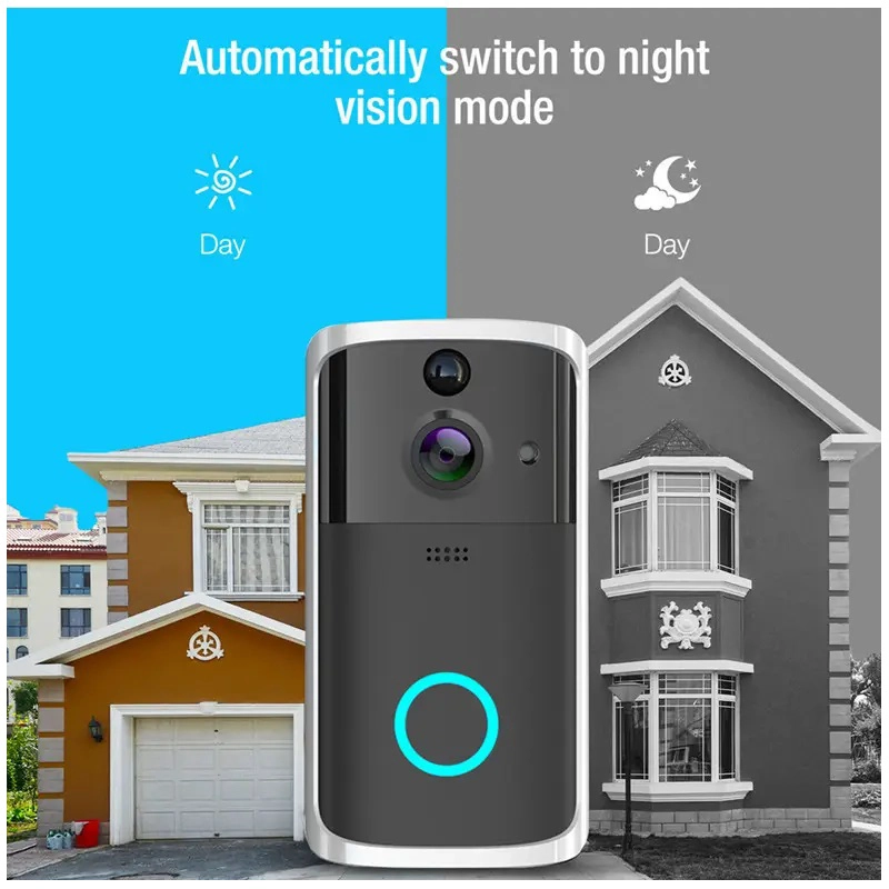 PORTERO WIFI DOORBELL INTELIGENTE CON TIMBRE SMARTPHONE - 9