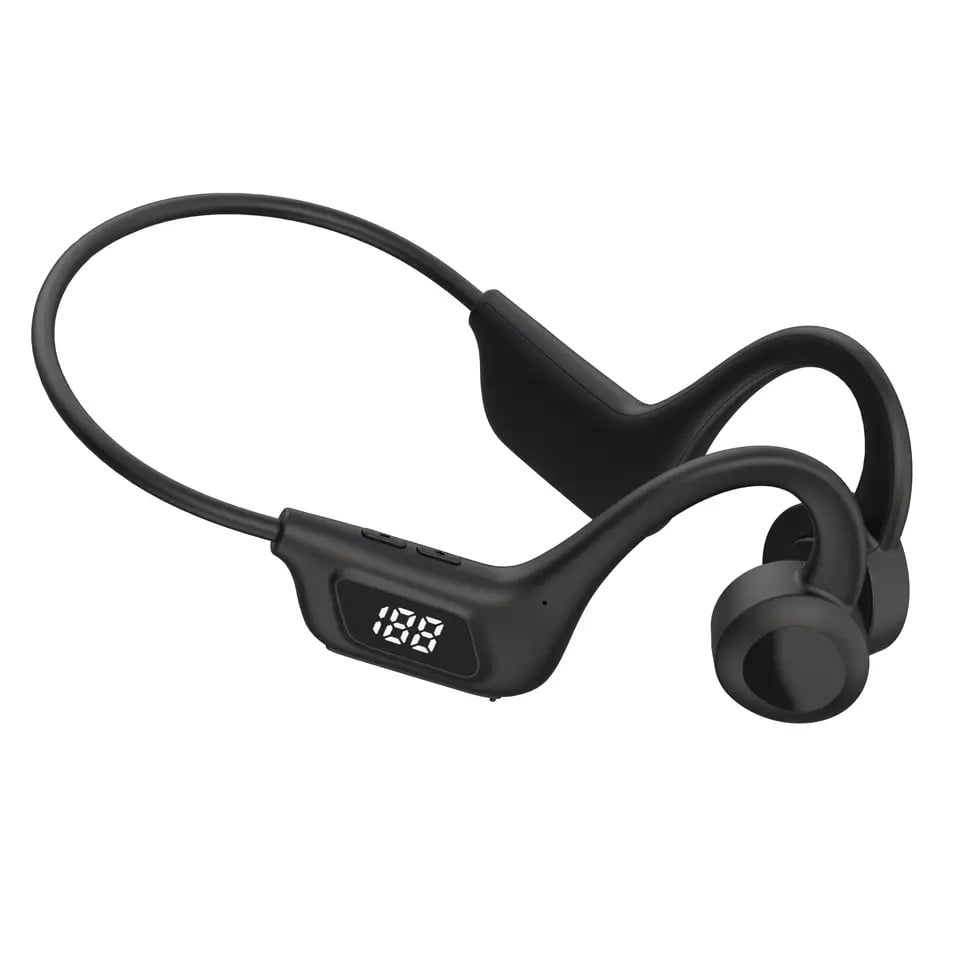 AUDÍFONOS INALÁMBRICOS BLUETOOTH OPEN-EAR BONE CONDUCTION IPX-5 KS38 - 2